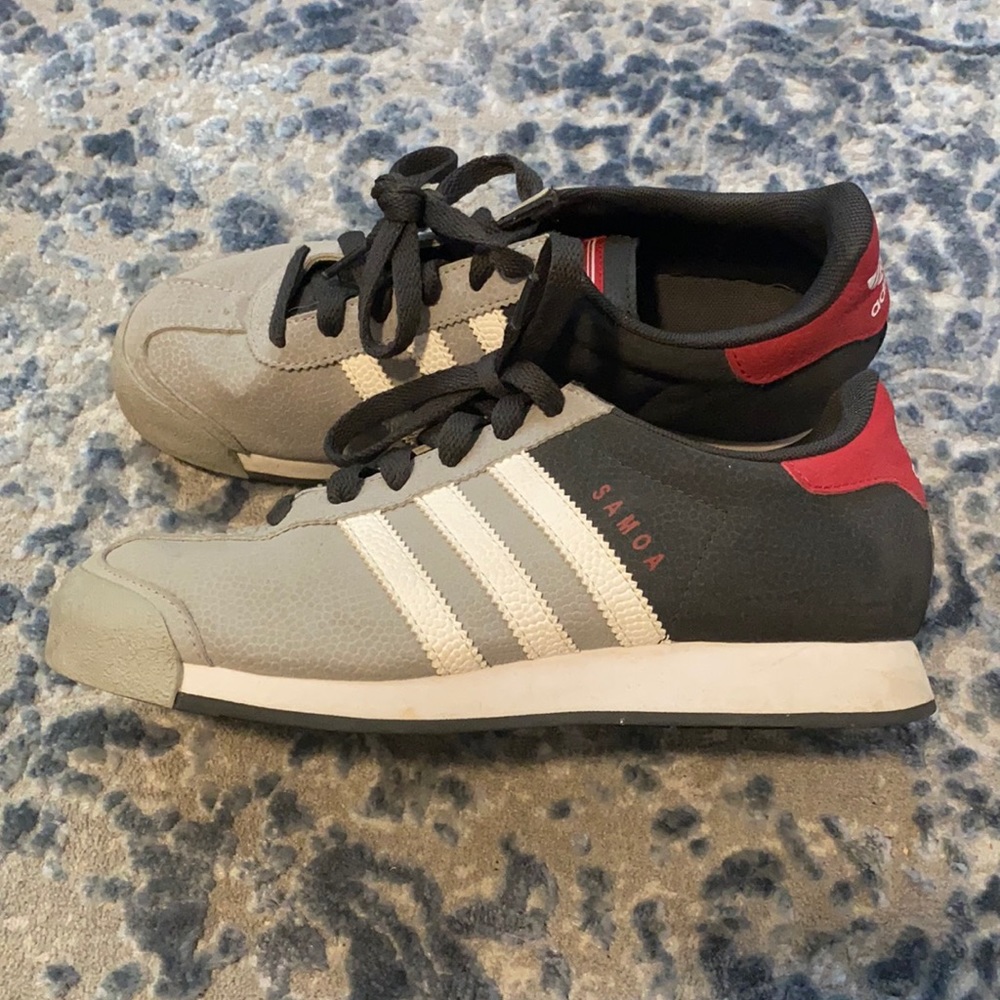 Adidas Originals Samoa Gray D74337 Youth Size 5